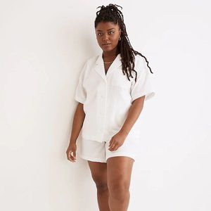 Madewell Lightestspun Oversized Short Pajama/Loungewear/Coverup Set